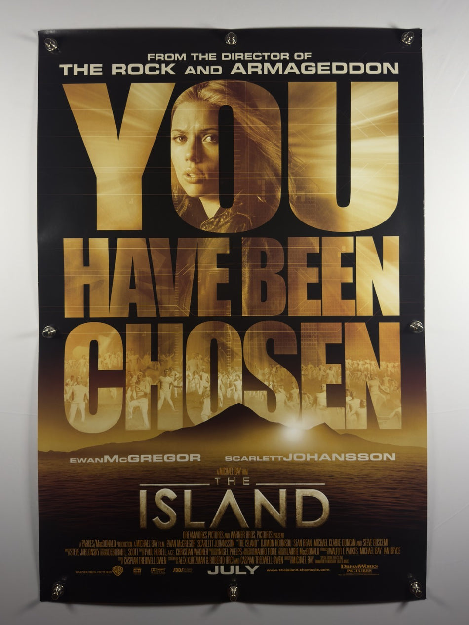 THE ISLAND (2005) - Original Movie Poster -27 x 40 - Rolled DS