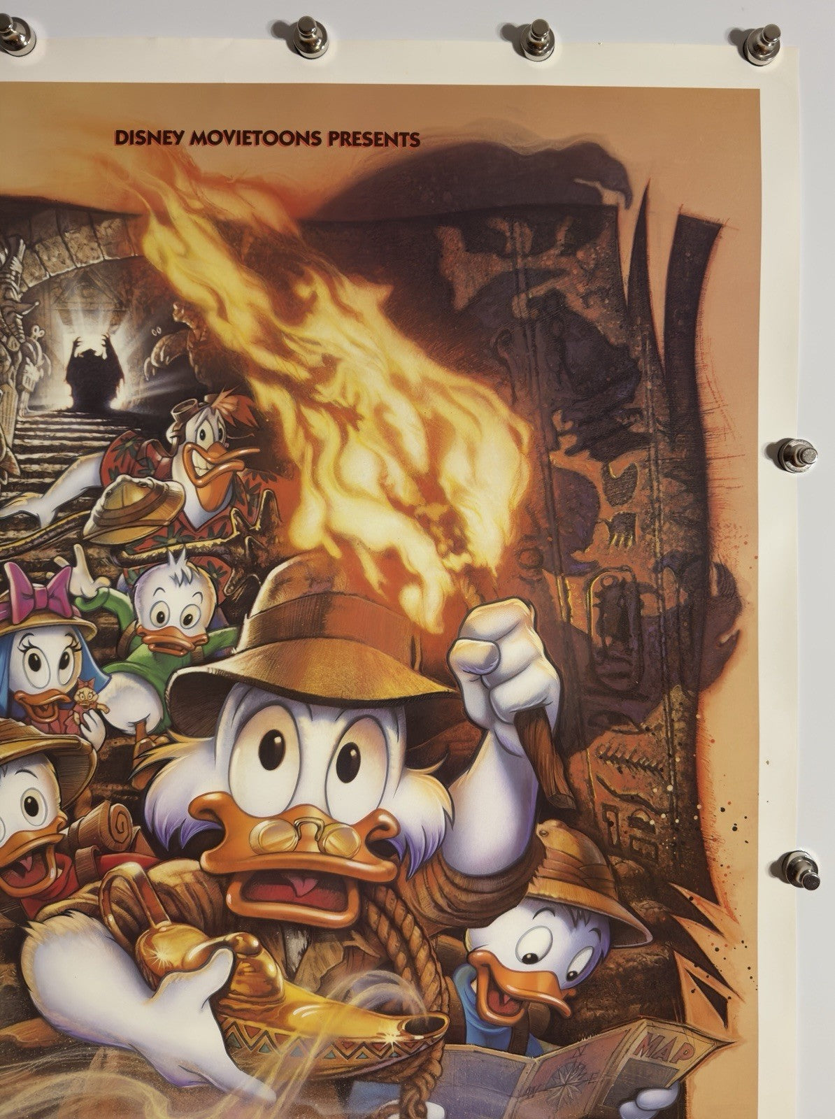 DuckTales the Movie - Original Movie Poster - 1990 - Rolled DS
