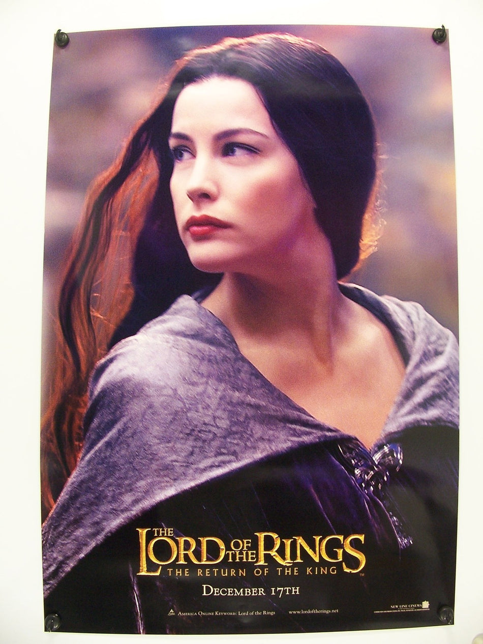 THE LORD OF THE RINGS: THE RETURN OF THE KING 2003 Original Movie Poster 27x40 SS Rolled Style A Arwen Liv Tyler