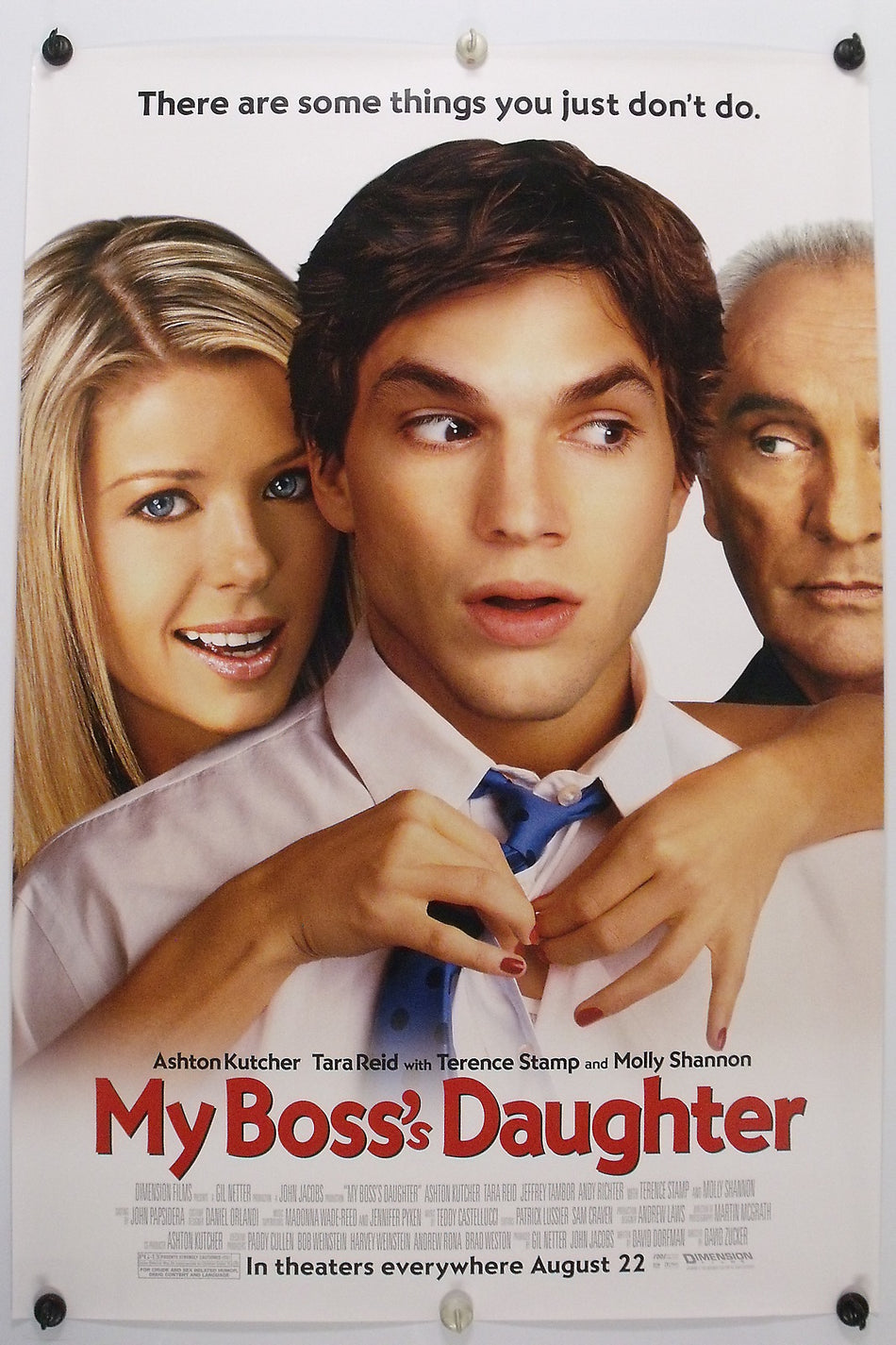 MY BOSS'S DAUGHTER 2003 Original Movie Poster 27x40 DS Rolled Ashton Kutcher - Joe's Geek VLT