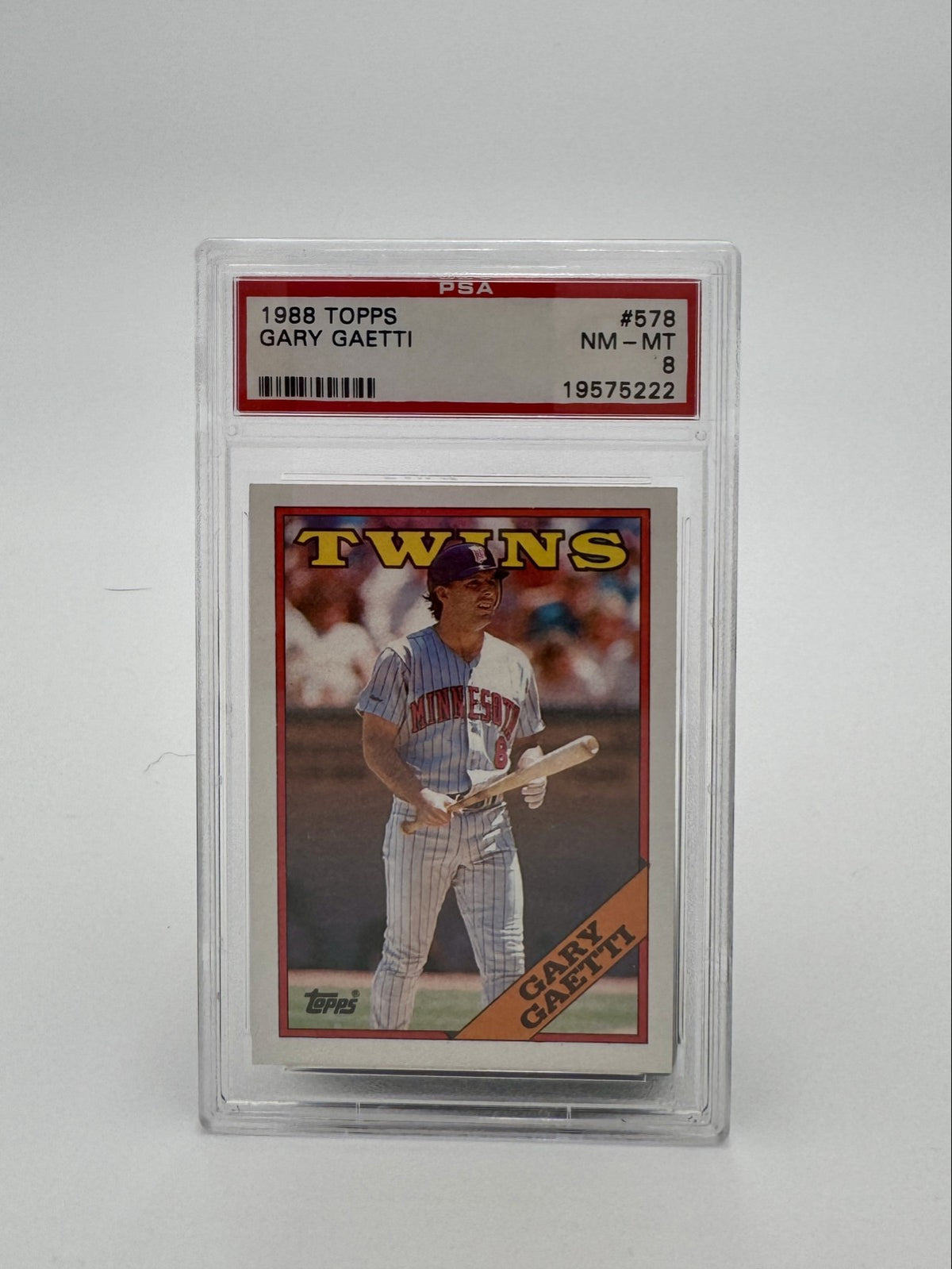 1988 Topps - Gary Gaetti #578