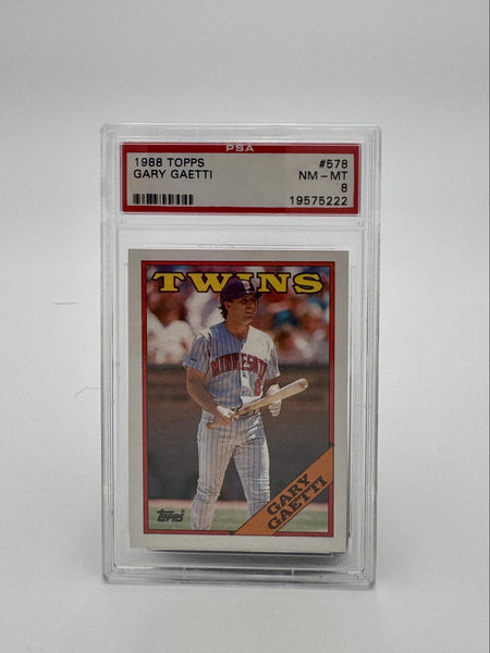 1988 Topps - Gary Gaetti #578