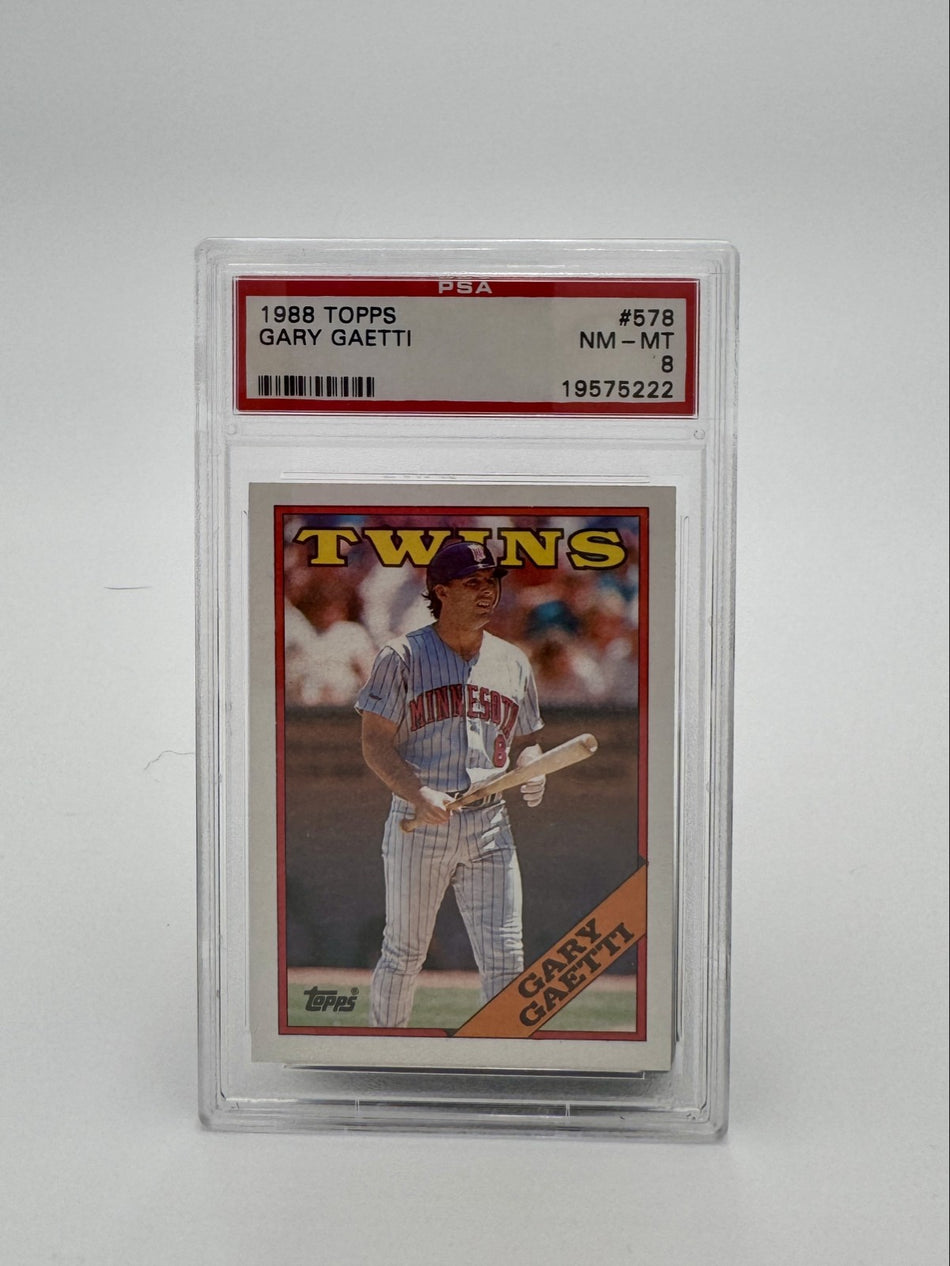 1988 Topps - Gary Gaetti #578