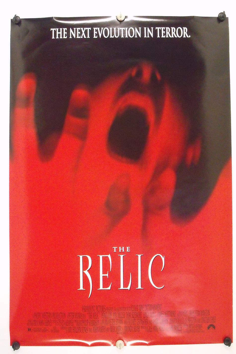 THE RELIC 1997 Original Movie Poster 27x40 DS Rolled Style A Tom Sizemore