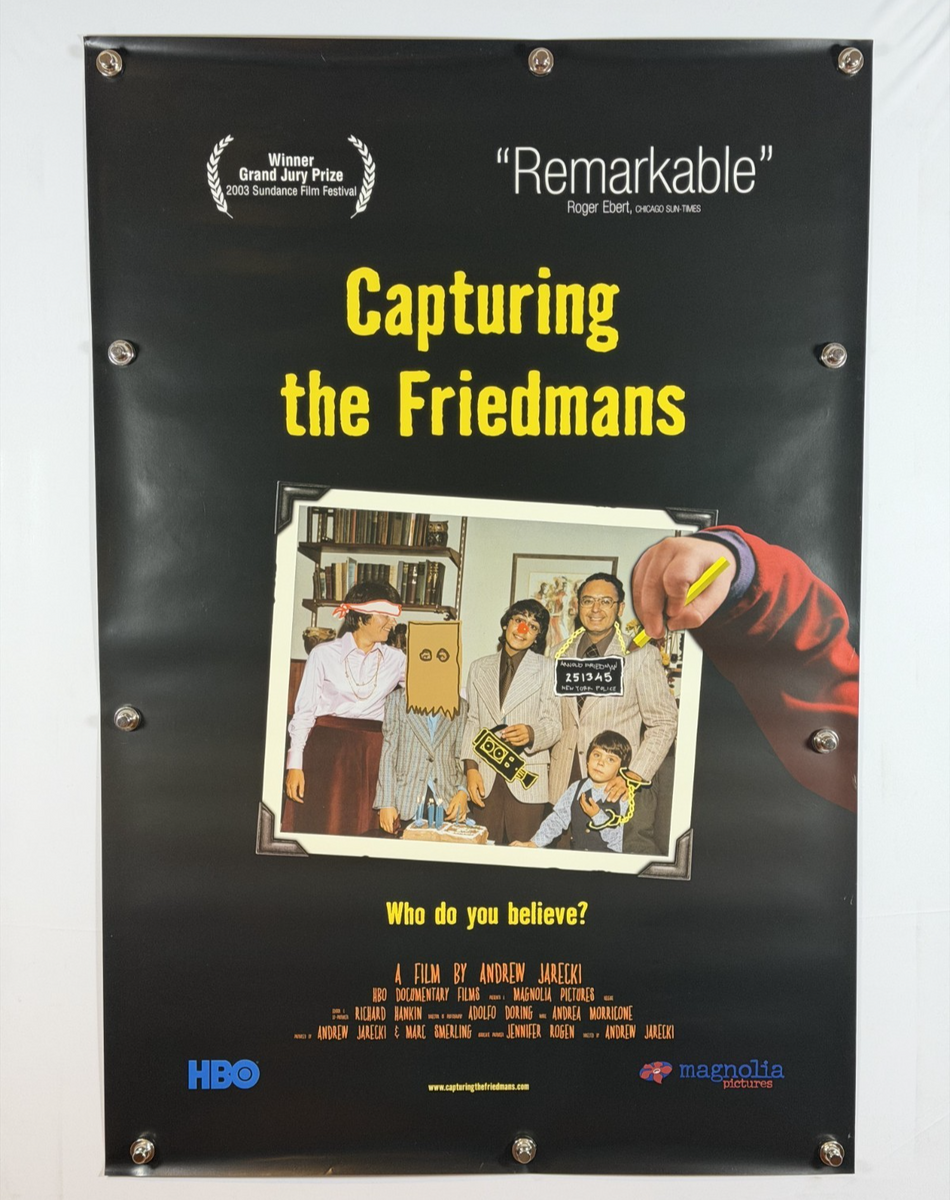 Capturing the Friedmans (2003) - Original Movie Poster - 27 x 40 - Rolled DS
