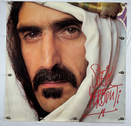 HOLY GRAIL Frank Zappa Sheik Yerbouti Original Promo Poster 36x36 Square