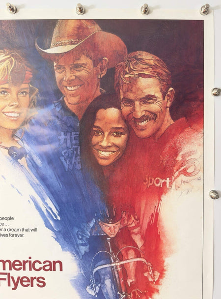 American Flyers - Original Movie Poster - 1985 - Rolled SS
