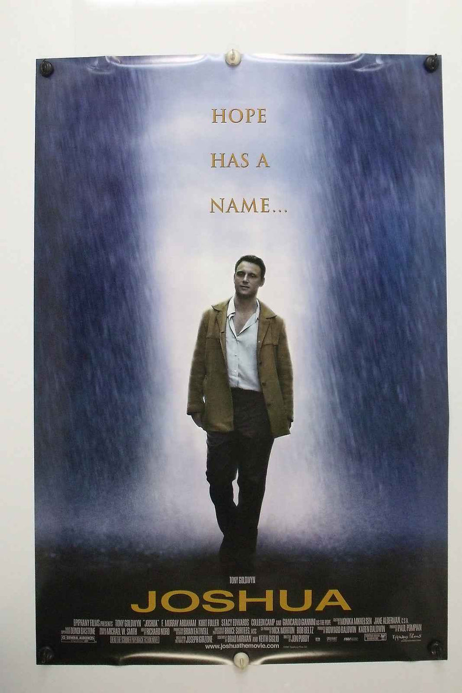 JOSHUA 2002 Original Movie Poster 27x40 DS Rolled Tony Goldwyn - Joe's Geek VLT
