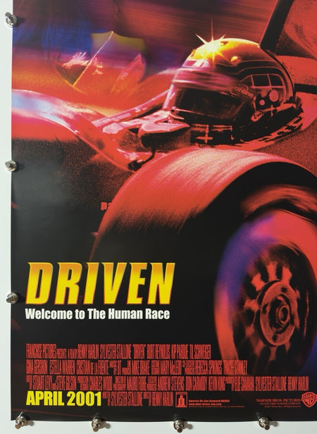 Driven - Original Movie Poster - 2001 - Rolled SS