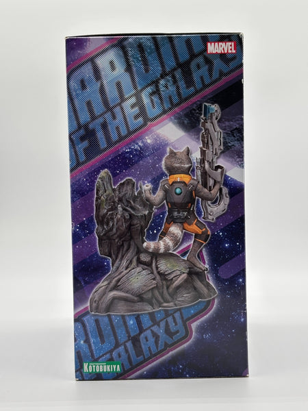 Rocket Raccoon & Groot ArtFX+ 1/10 Scale Statue Model Kit (2014) Kotobukiya New