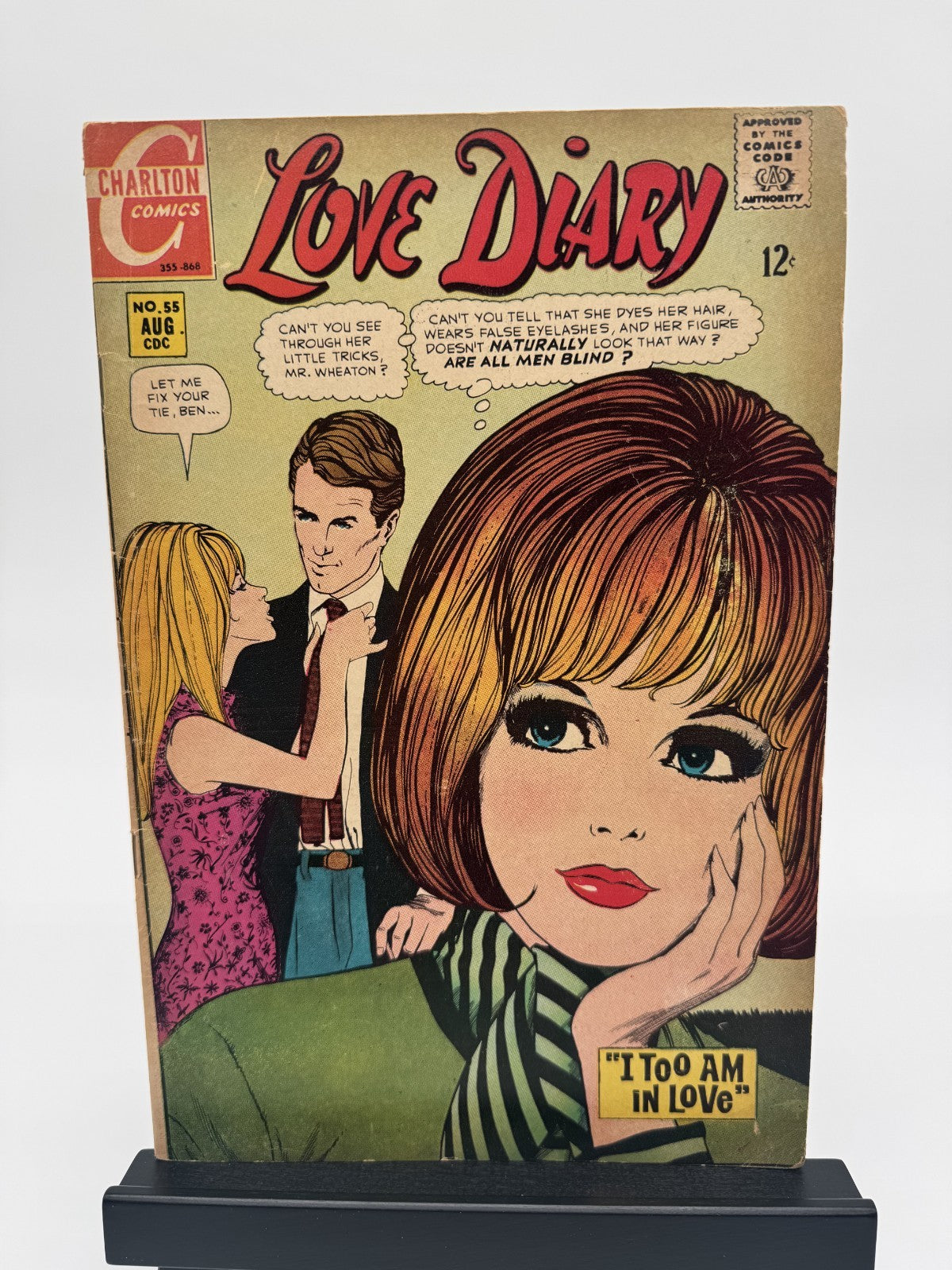 Love Diary #55 (Charlton) — August 1968 — Vintage Silver Age Romance Comic