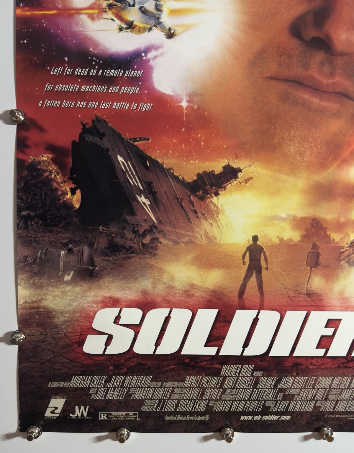 Soldier - Original Movie Poster - 1998 - Rolled DS 