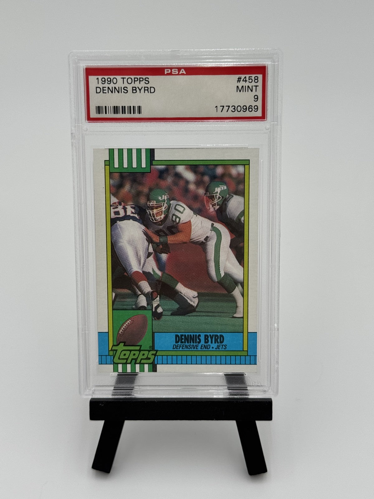 1990 Topps - Dennis Byrd #458 (RC)
