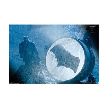 DC Comics - BVS Signal Poster - Trends International - NOS -  22 x 34 - RP14067