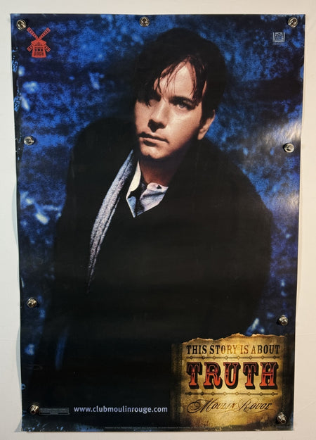 Moulin Rouge! 2001 Original Movie Poster 27x40 DS Rolled **Style A** Nicole Kidman Ewan McGregor - Joe's Geek VLT
