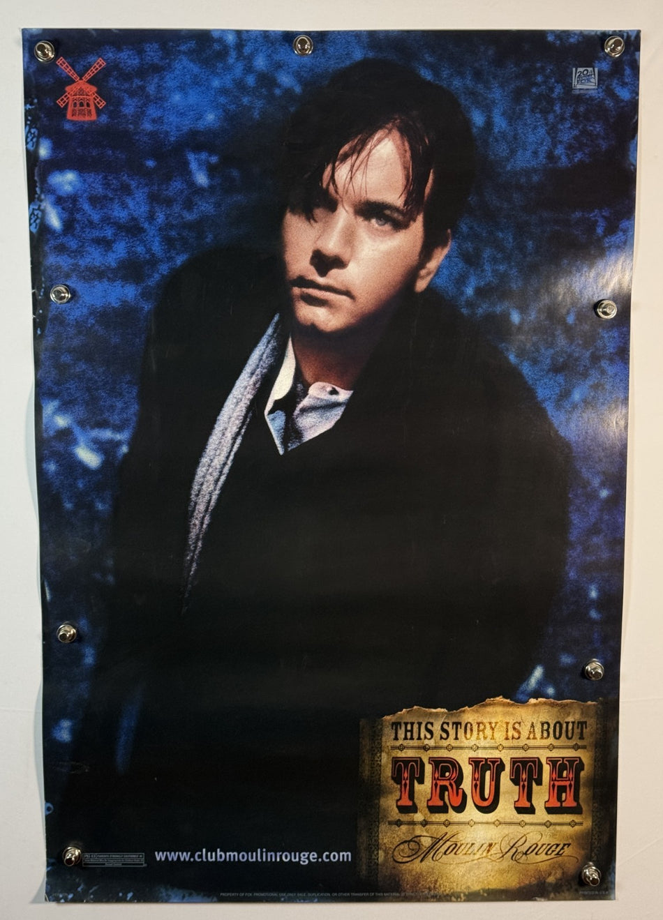Moulin Rouge! 2001 Original Movie Poster 27x40 DS Rolled **Style A** Nicole Kidman Ewan McGregor - Joe's Geek VLT