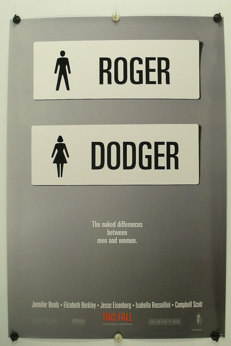 ROGER DODGER 2002 Original Movie Poster 27x40 DS Rolled Jesse Eisenberg - Joe's Geek VLT