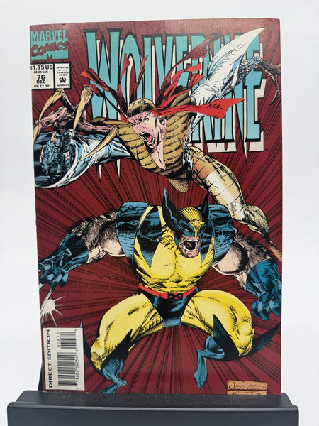 Wolverine #76 (Marvel 1993) Direct Edition – Lady Deathstrike – Larry Hama