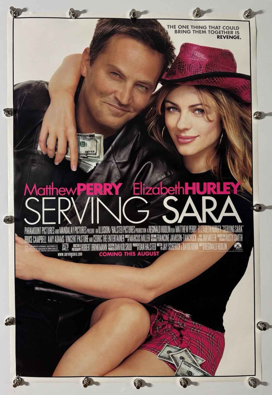 SERVING SARA 2002 Original Movie Poster 27x40 DS Rolled Matthew Perry - Joe's Geek VLT