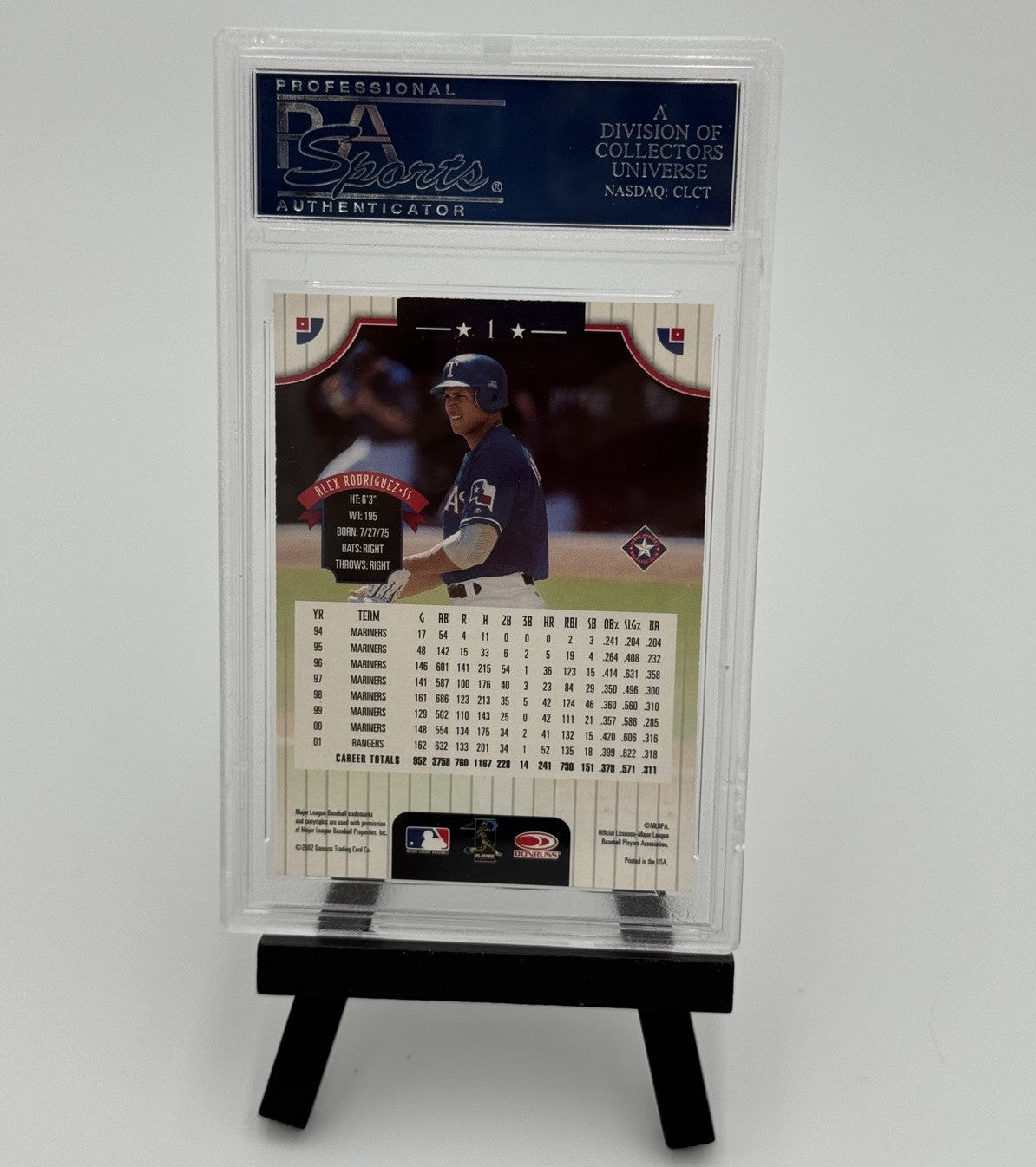 2002 Donruss - Alex Rodriguez #1