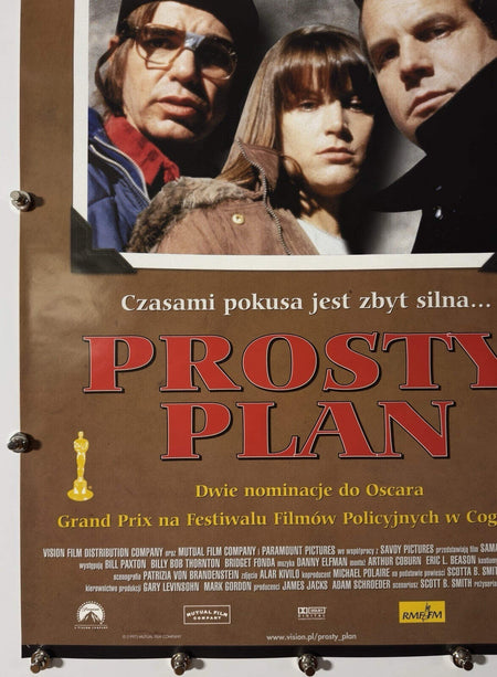 A Simple Plan - Original Movie Poster - 1998 - Rolled SS