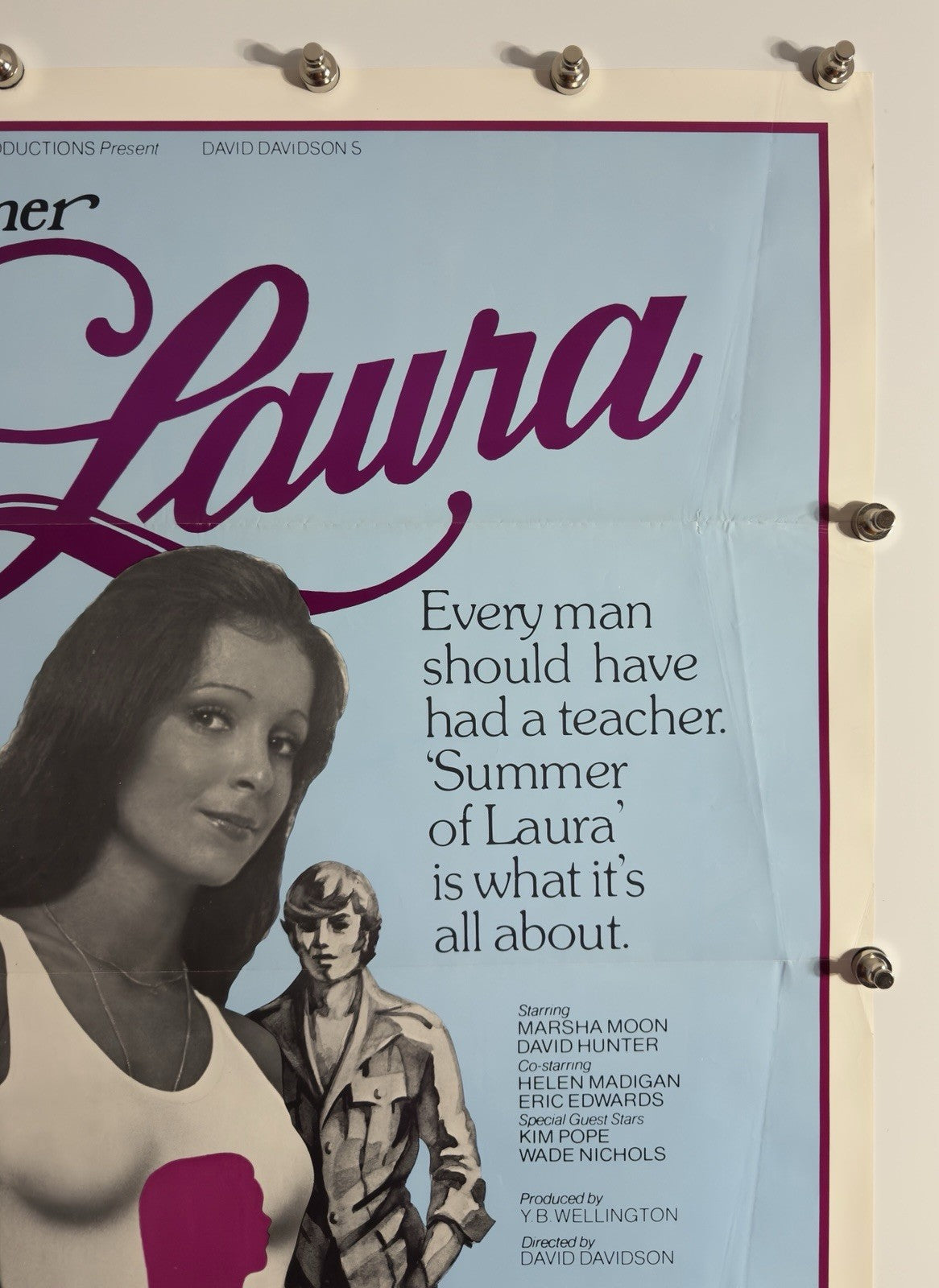 Summer of Laura - Original Movie Poster - 1976 - Rolled SS