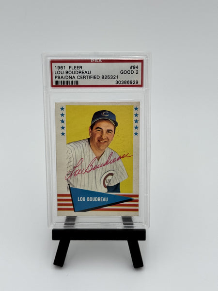 1961 Fleer Baseball Greats - Lou Boudreau #94