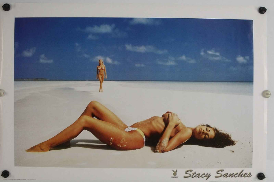 STACY SANCHES 1999 Playboy Photo Archives Vintage Photo Print 24 x 36