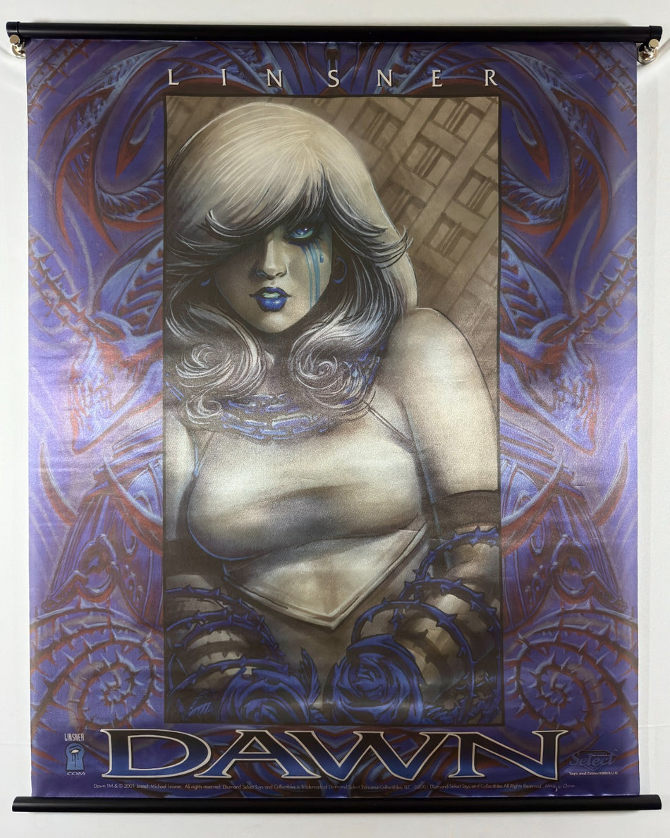Linsner DAWN Fabric Wall Scroll Poster 2001 Diamond Select/Select Toys – Gothic - Joe's Geek VLT