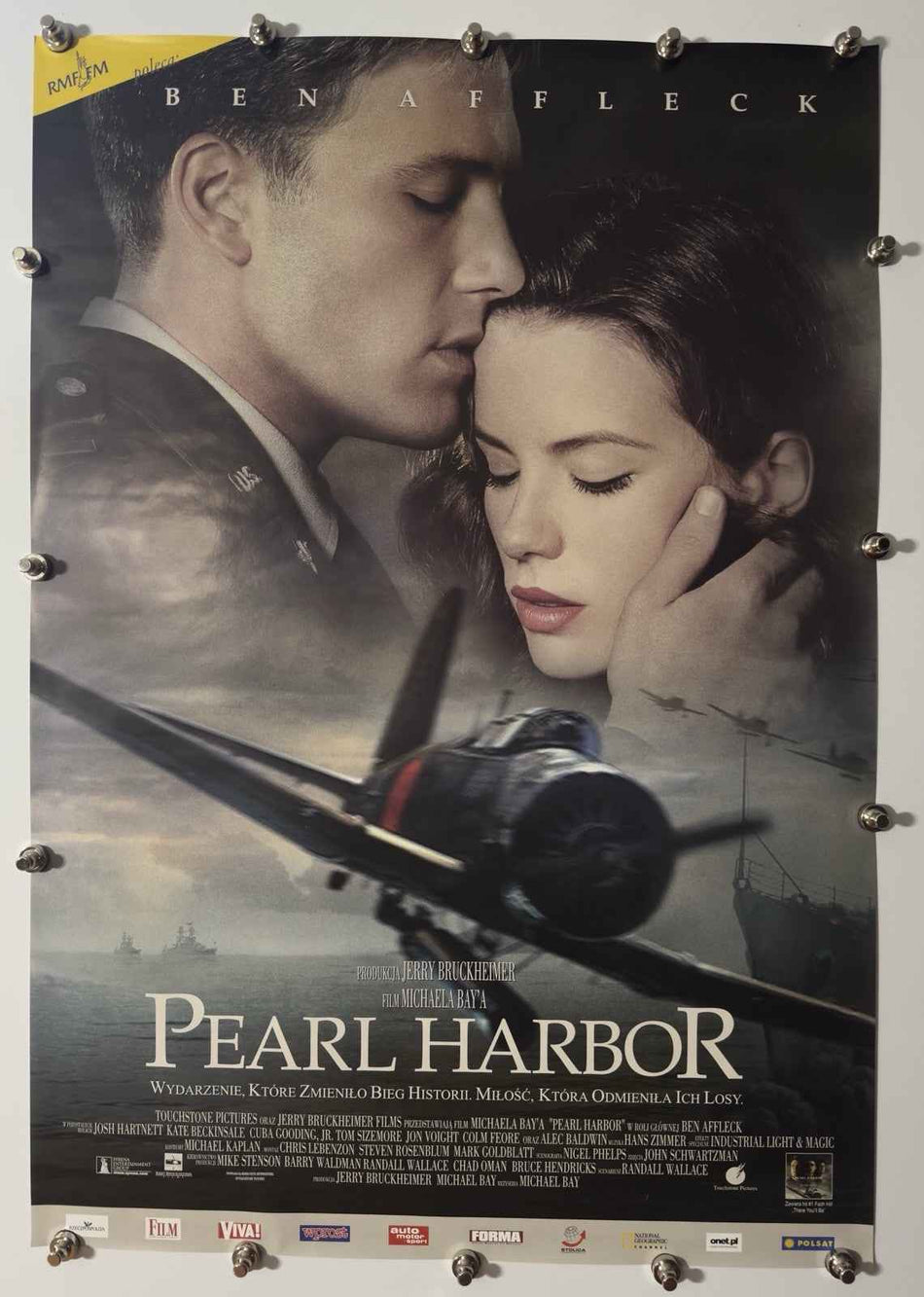 PEARL HARBOR 2001 Original Movie Poster 27x40 SS Rolled Polish Ben Affleck - Joe's Geek VLT