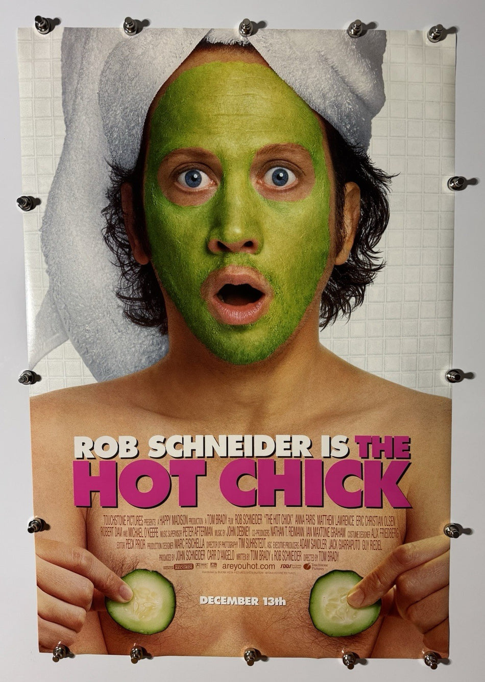 THE HOT CHICK 2002 Original Movie Poster 27x40 DS Rolled Rob Schneider - Joe's Geek VLT