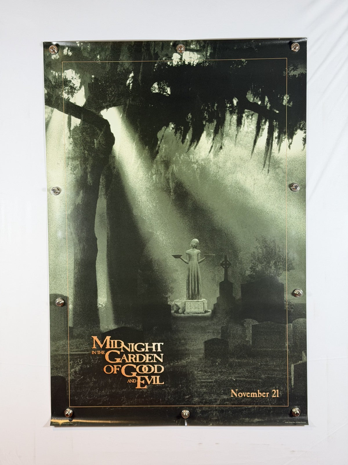 Midnight in the Garden of Good & Evil (1997) - Original Movie Teaser Poster - DS