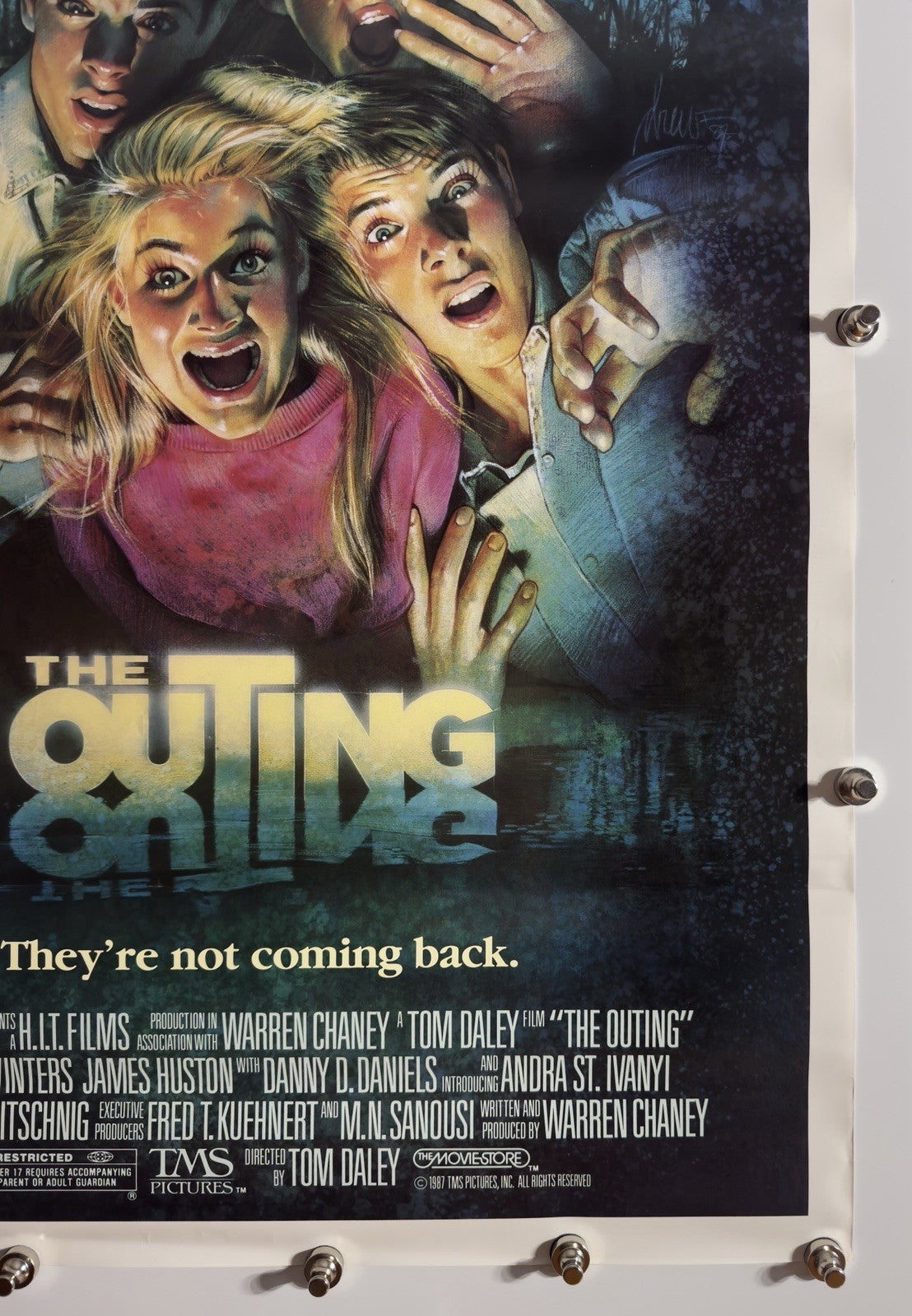 The Outing - Original Movie Poster - 1987 - Rolled SS