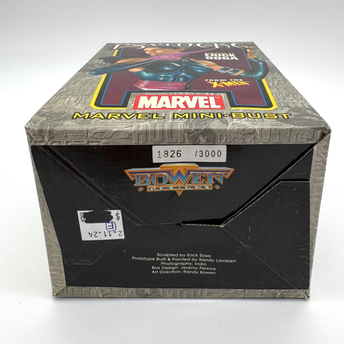Psylocke – Marvel Mini-Bust | Bowen Designs Limited Edition #1826/3000 Open Box