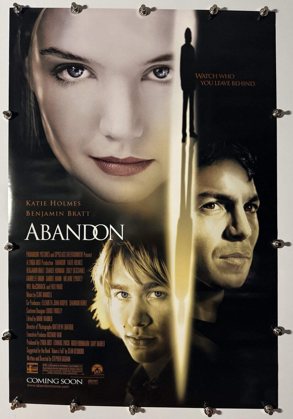 Abandon - Original Movie Poster - 2002 - Rolled DS