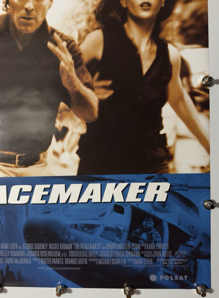 THE PEACEMAKER 1997 Original Movie Poster 27x40 SS Rolled George Clooney - Joe's Geek VLT