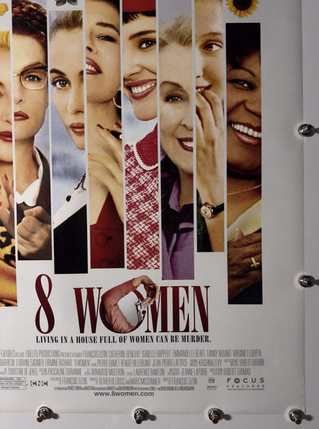 8 Women - Original Movie Poster - 2002 - Rolled DS