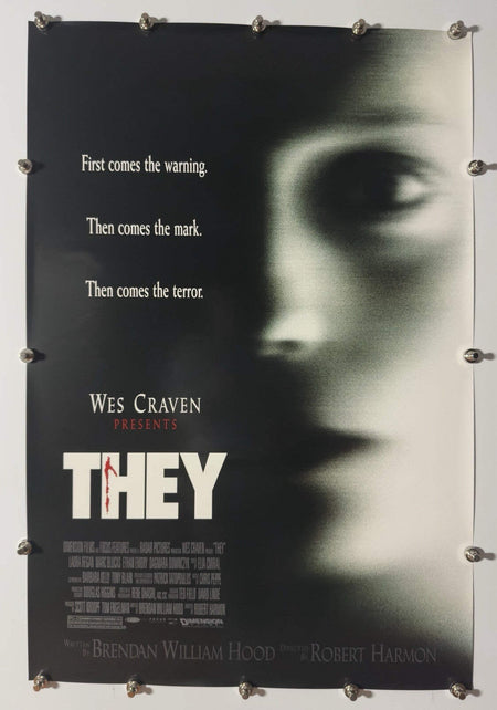 They - Original Movie Poster - 2002 - Rolled DS