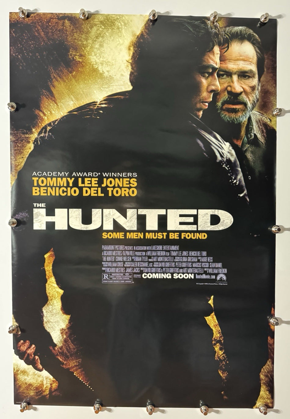THE HUNTED 2003 Original Movie Poster 27x40 DS Rolled Tommy Lee Jones