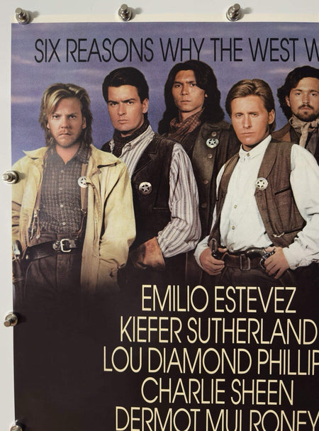 Young Guns - Original Movie Poster - 1988 - Rolled SS