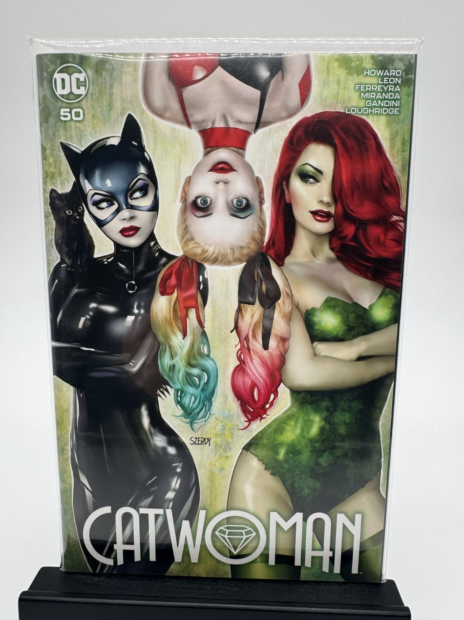 Catwoman #50 — Nathan Szerdy Exclusive Variant (Trade Dress) — Gotham City Siren - Joe's Geek VLT