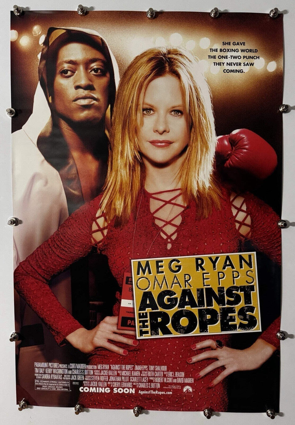 Against the Ropes - Original Movie Poster - 2004 - Rolled DS