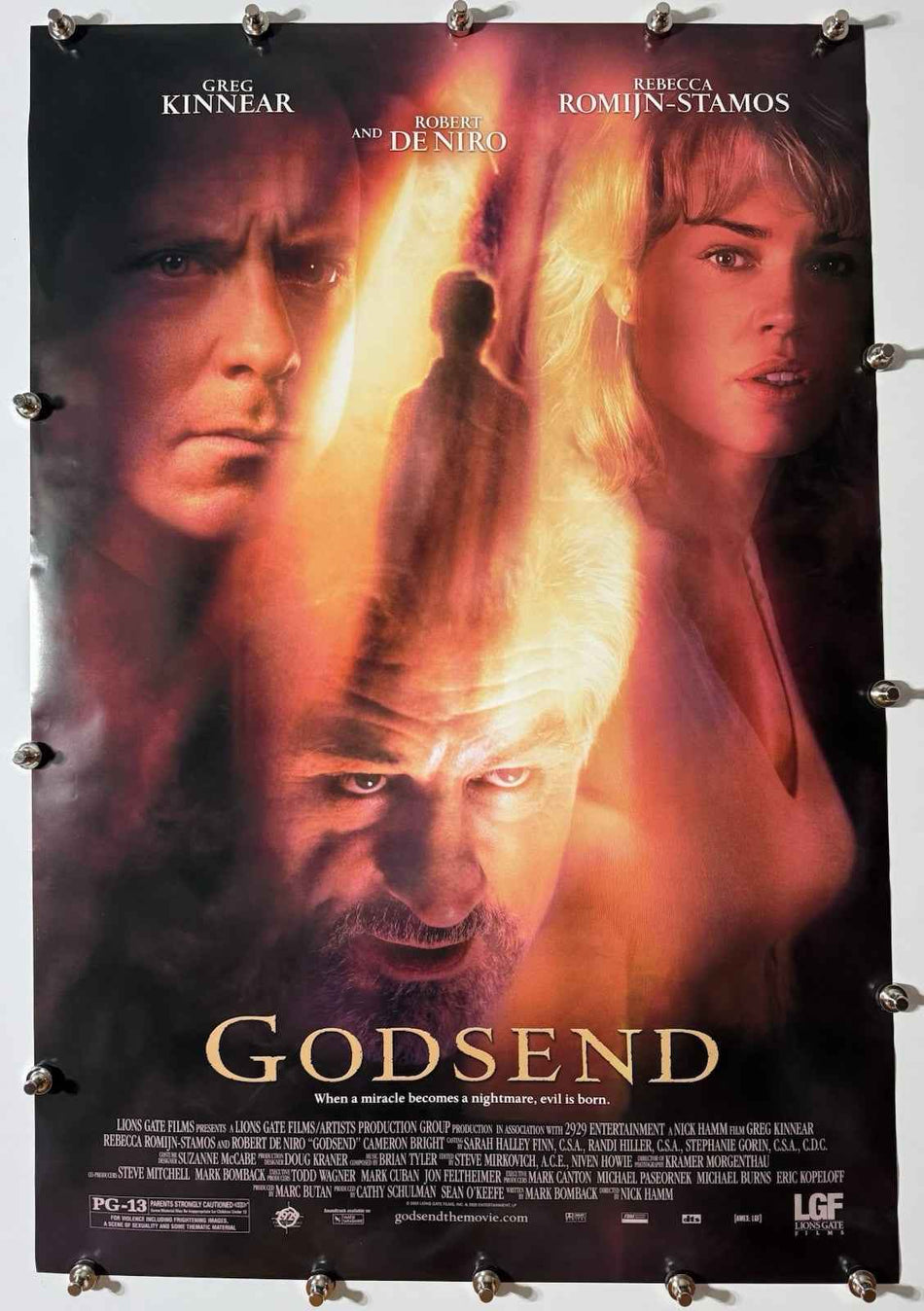 GODSEND 2004 Original Movie Poster 27x40 DS Rolled Robert De Niro - Joe's Geek VLT