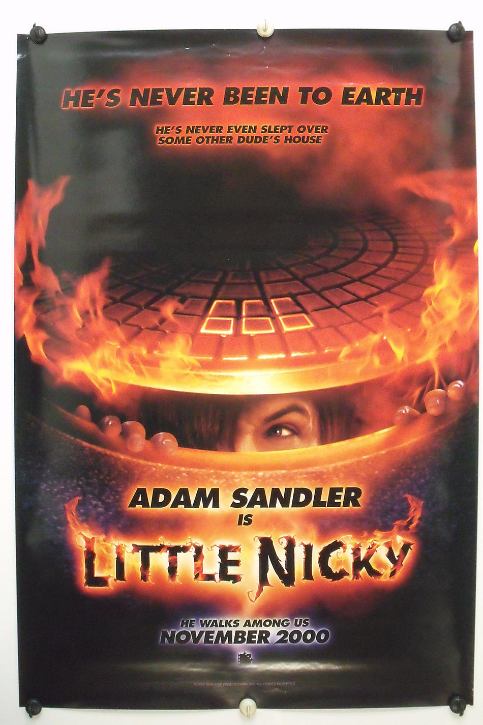 LITTLE NICKY 2000 Original Movie Poster 27x40 SS Rolled Adam Sandler - Joe's Geek VLT