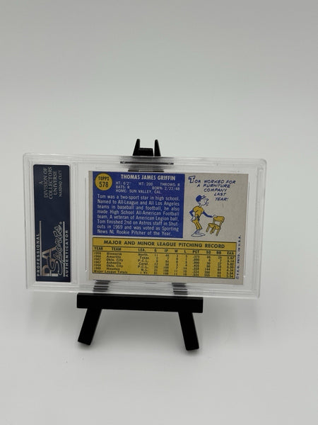 1970 Topps - Tom Griffin #578 PSA 9 MINT