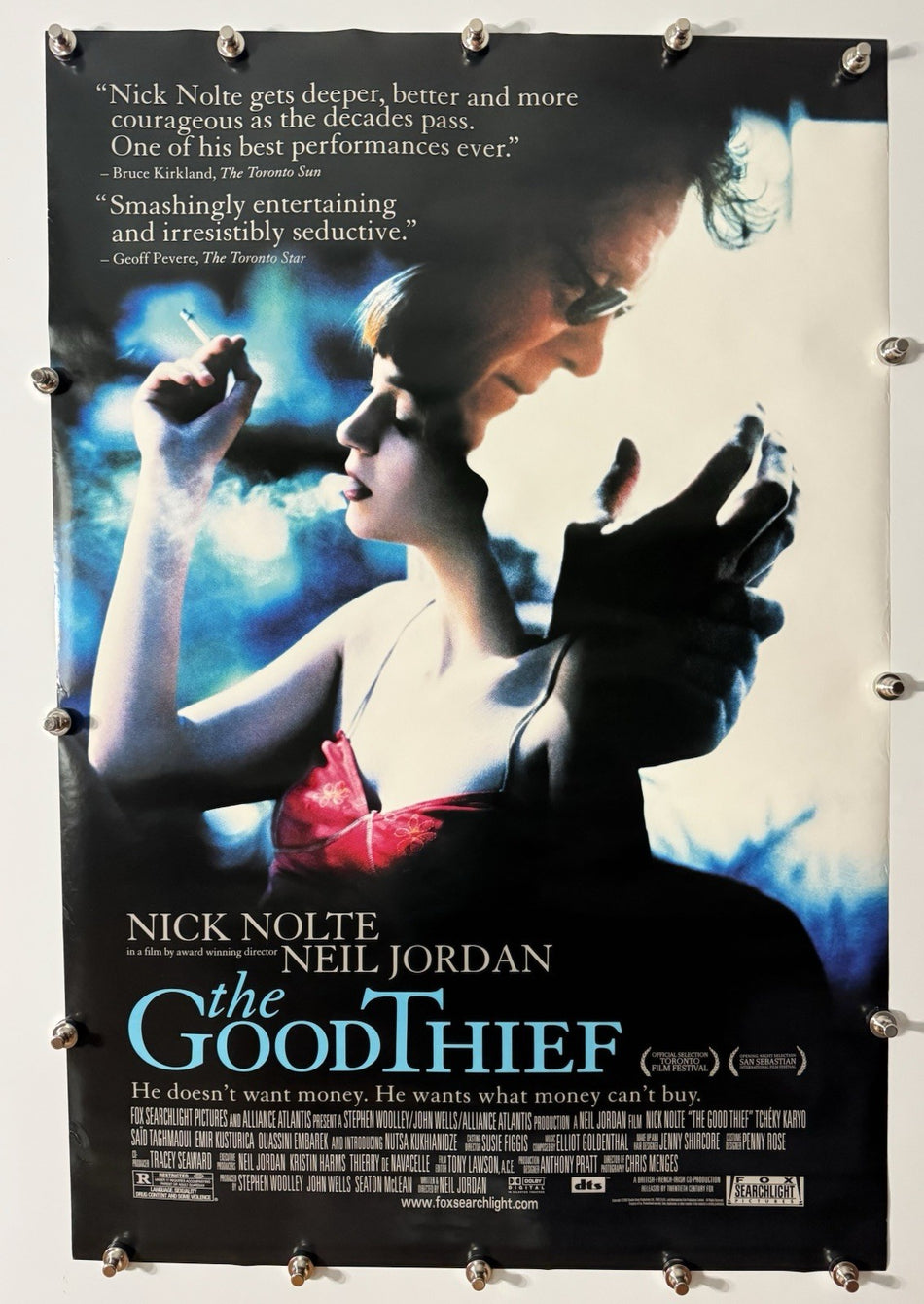 THE GOOD THIEF 2002 Original Movie Poster 27x40 DS Rolled Nick Nolte - Joe's Geek VLT