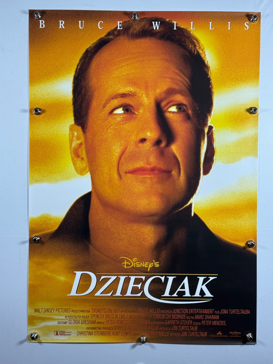 DISNEY'S THE KID 2000 Original Movie Poster 27x39 SS Rolled Polish Bruce Willis - Joe's Geek VLT
