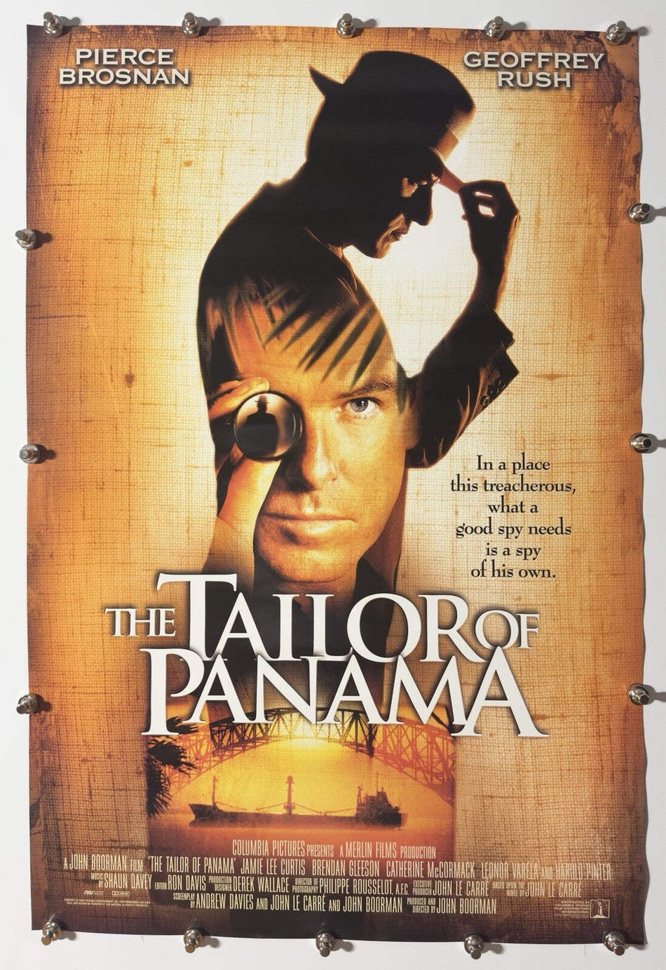 The Tailor of Panama - Original Movie Poster - 2001 - Rolled DS