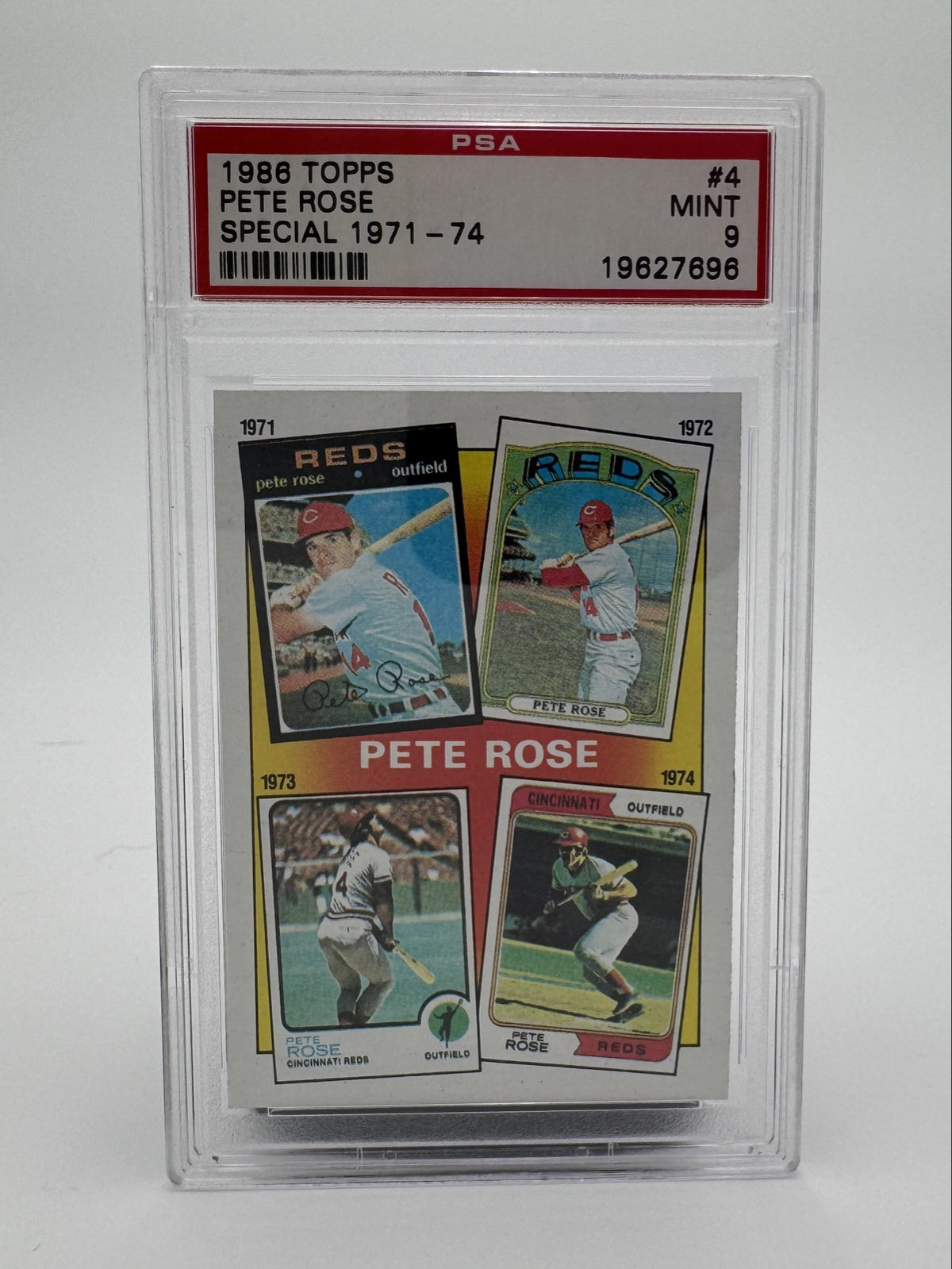 1986 Topps - Pete Rose #4