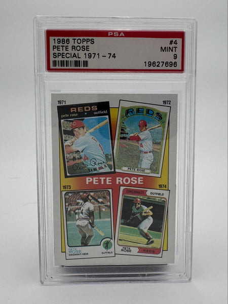1986 Topps - Pete Rose #4